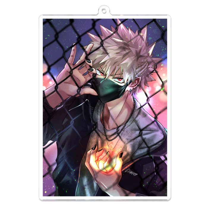 アクリルキーホルダー - 100 x 100 (mm)