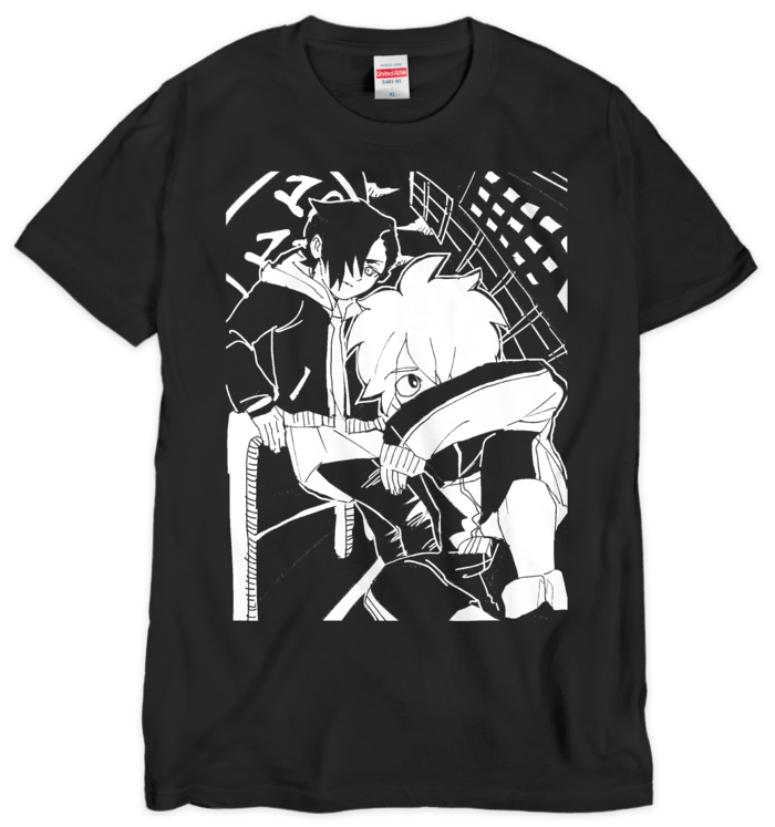 南倉の日イラストtシャツ 黒 かんかん太鼓応援団電子支部 Booth