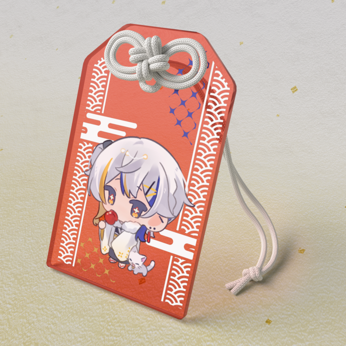 アクリルお守り - 50 × 80mm