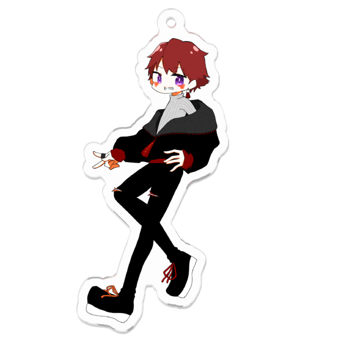 アクリルキーホルダー - 70 x 70 (mm)