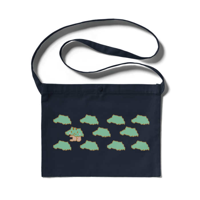 埼きゅん サコッシュ-NAVY-