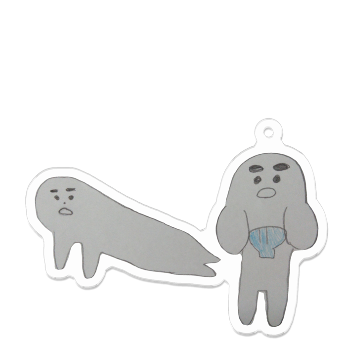 アクリルキーホルダー - 70 x 70 (mm)