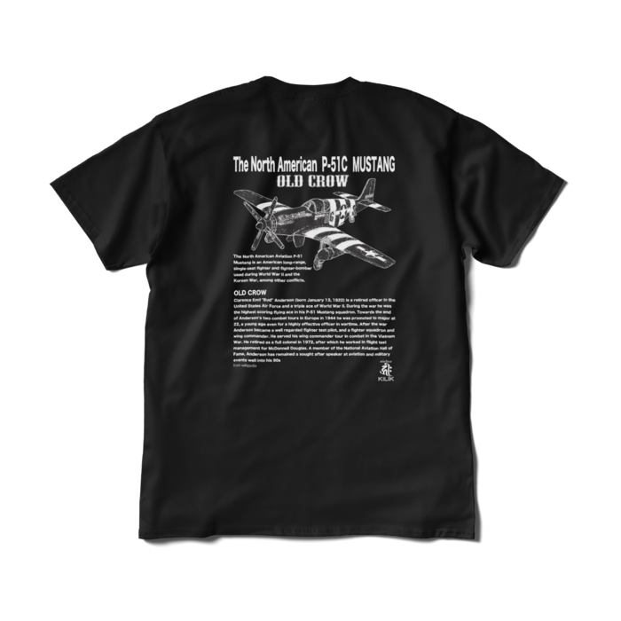 Tシャツ- XL - ブラック