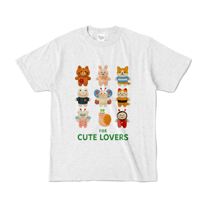カラーTシャツ - S - アッシュ (淡色)
