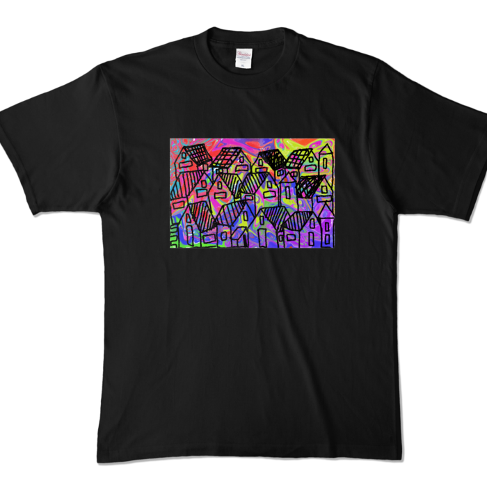 カラーTシャツ - XL - ブラック (濃色)