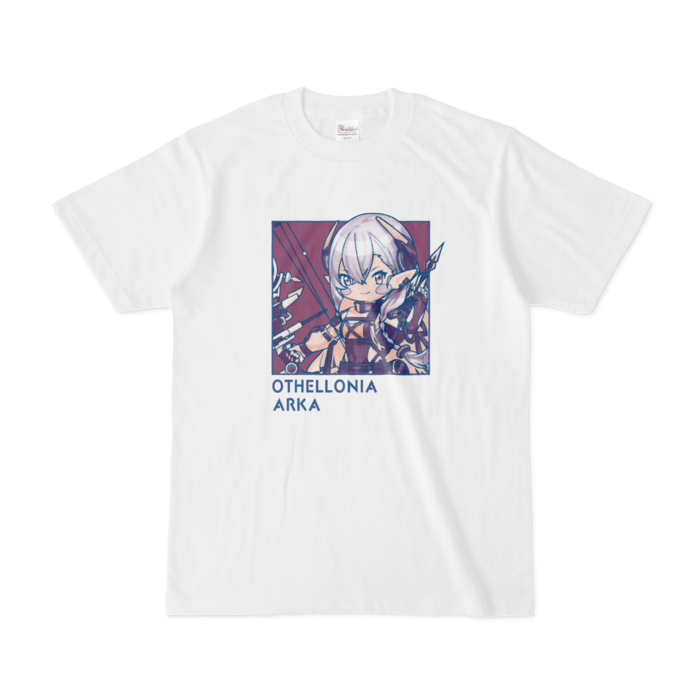 ちびキャラ「アルカ」 デザインTシャツ(S/ホワイト)