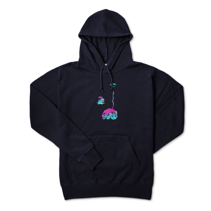 パーカー - L - ネイビー(4)