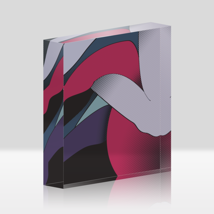 アクリルブロック - 100x100mm
