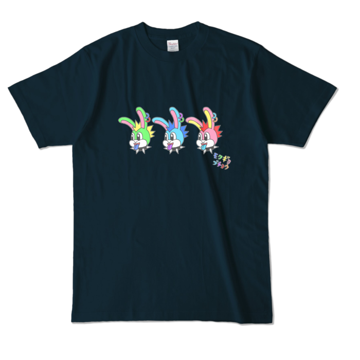 カラーTシャツ - L - ネイビー (濃色)