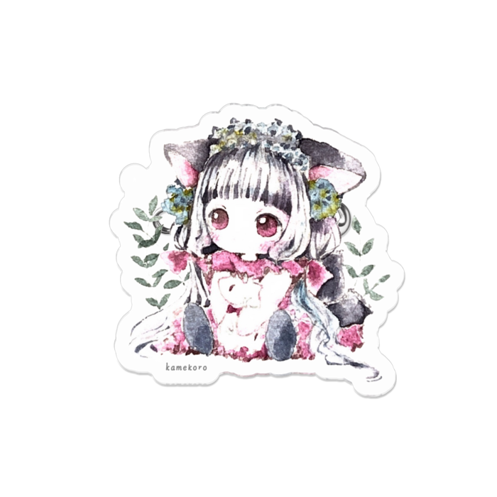 アクリルバッジ - 50 x 50 (mm)