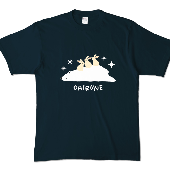 カラーTシャツ - XL - ネイビー (濃色)