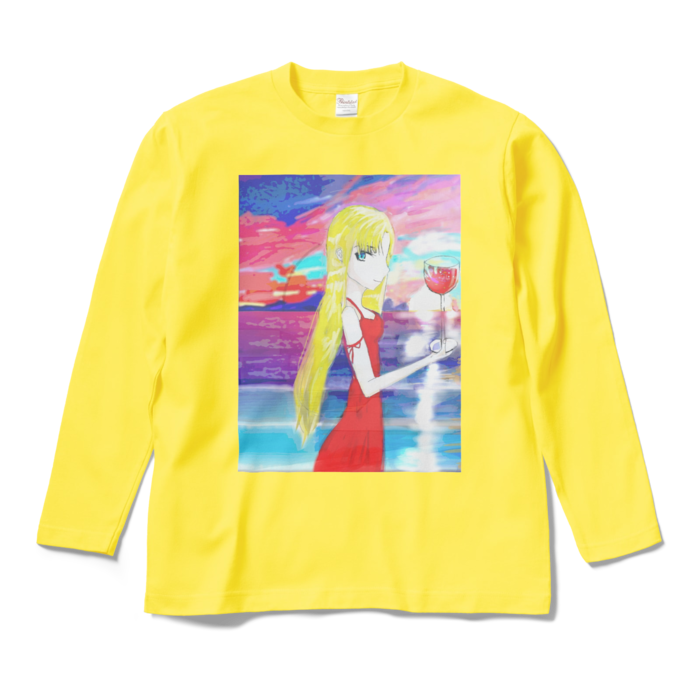 ロングスリーブTシャツ - M - イエロー