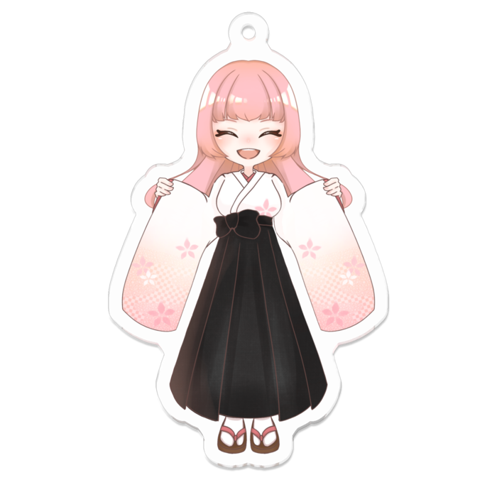 アクリルキーホルダー - 70 x 70 (mm)