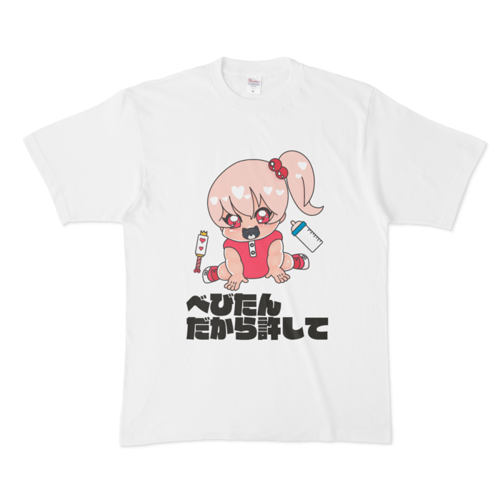 Tシャツ - XL - 白