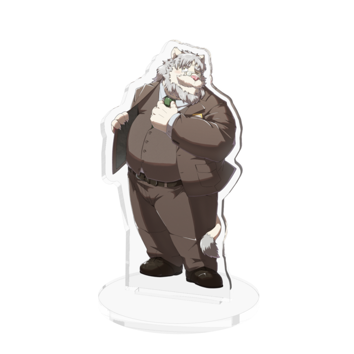 3pスーツトトアクリルフィギュア - 70x70mm