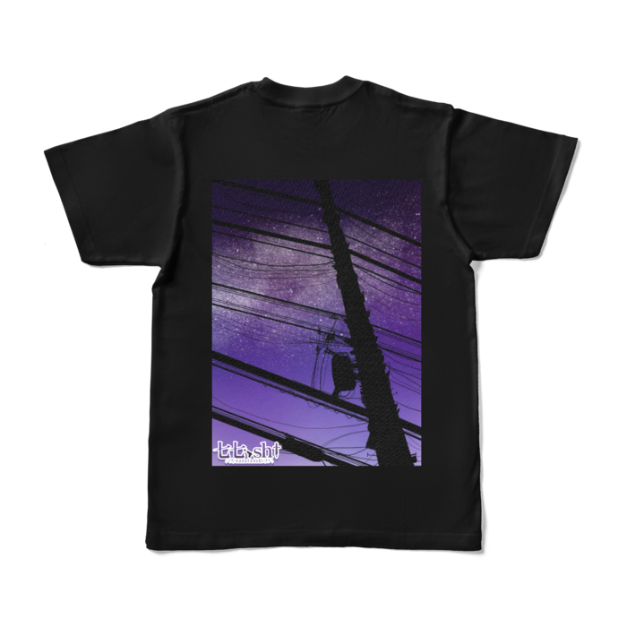 カラーTシャツ - S - ブラック (濃色)