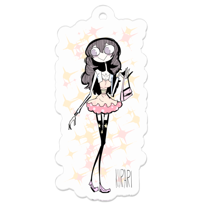 諸星きらりアクリルキーホルダー - 50 x 50 (mm)