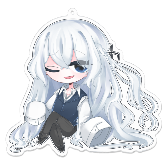 アクリルキーホルダー - 100 x 100 (mm)