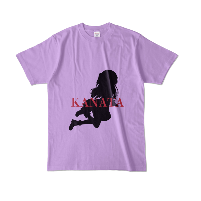 カラーTシャツ - L - ライトパープル (淡色)