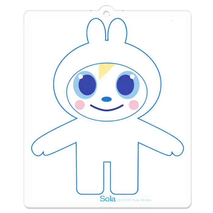 アクリルキーホルダー - W70 × 70mm 以内