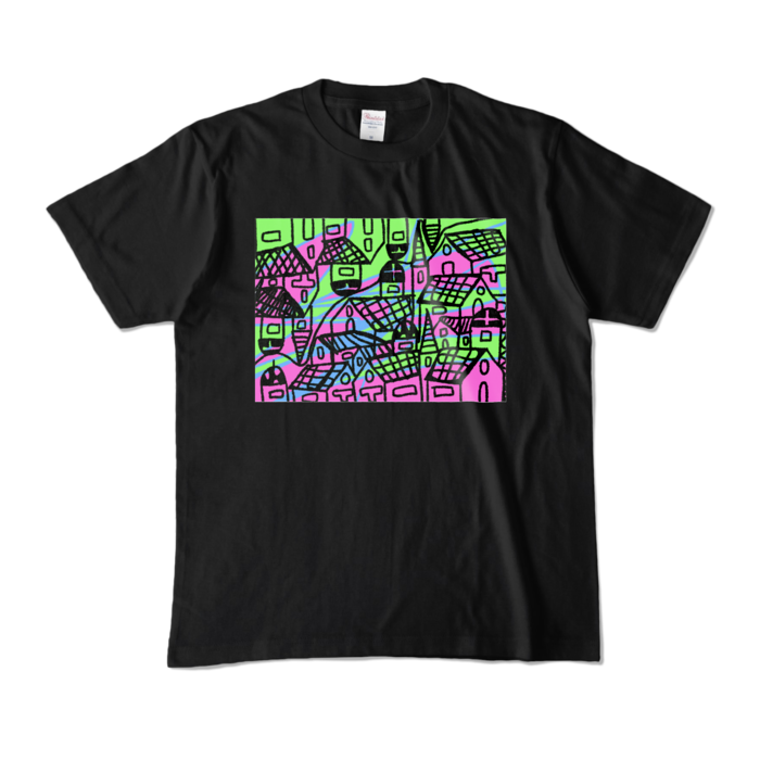 カラーTシャツ - M - ブラック (濃色)