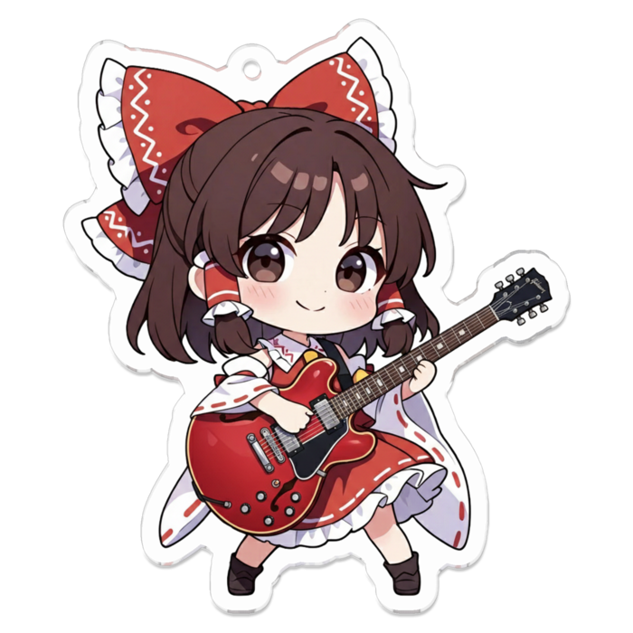 アクリルキーホルダー - 70 x 70 (mm)(キャラのみ)