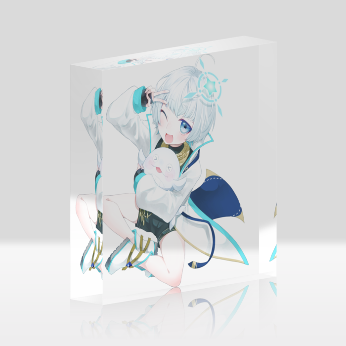 アクリルブロック - 100x100mm