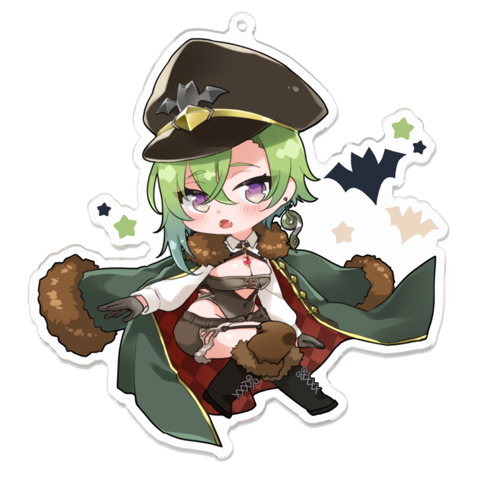 アクリルキーホルダー - 100 x 100 (mm)