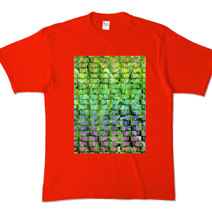 カラーTシャツ - XL - レッド (濃色)