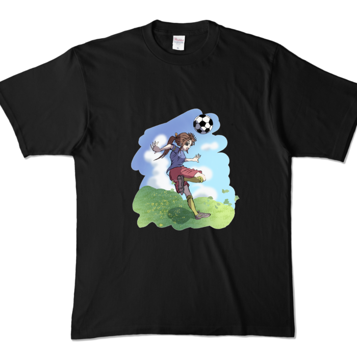 カラーTシャツ - XL - ブラック (濃色)