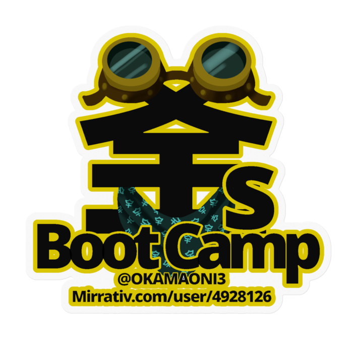 ステッカー - 100 x 100 (mm)