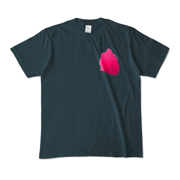 カラーTシャツ - M - デニム (濃色)