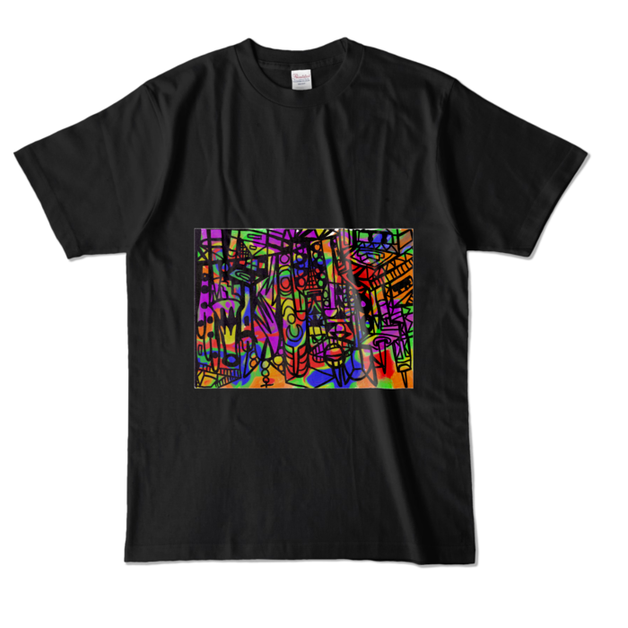 カラーTシャツ - L - ブラック (濃色)