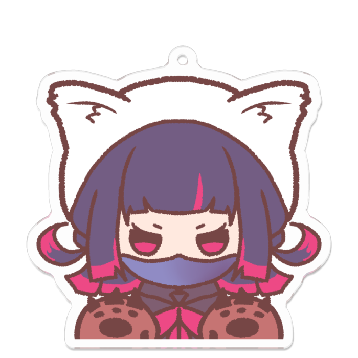 アクリルキーホルダー - 70 x 70 (mm)