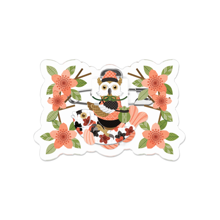 アクリルバッジ - 50 x 50 (mm)