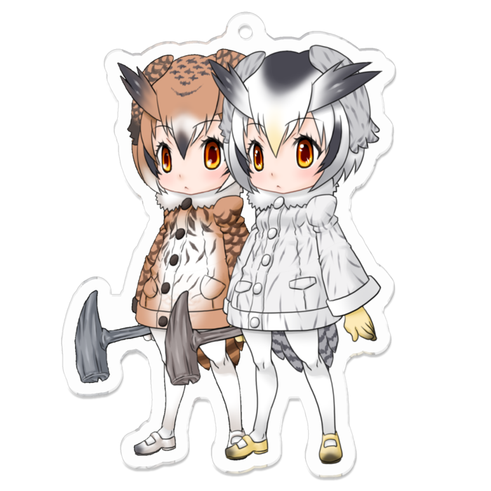 アクリルキーホルダー - 70 x 70 (mm)
