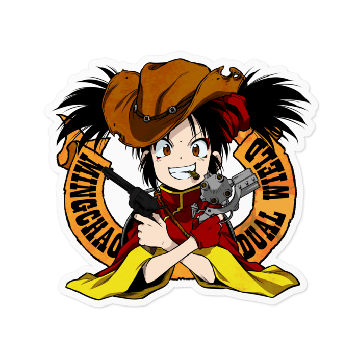 ステッカー - 100 x 100 (mm)