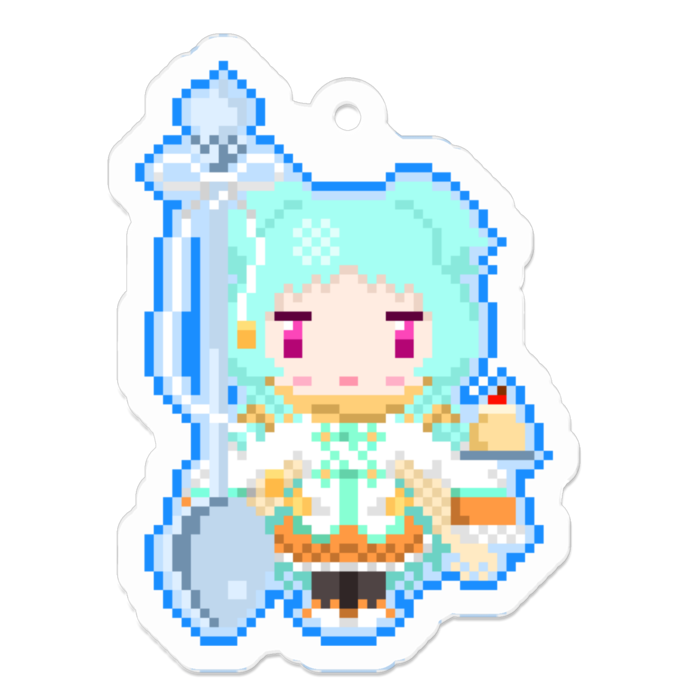 アクリルキーホルダー - 50 x 50 (mm)