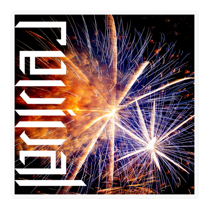 ステッカー - 100 x 100 (mm)