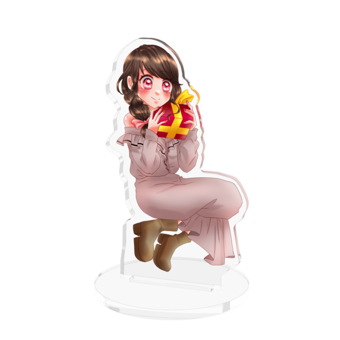 莉楽 - 70x70mm
