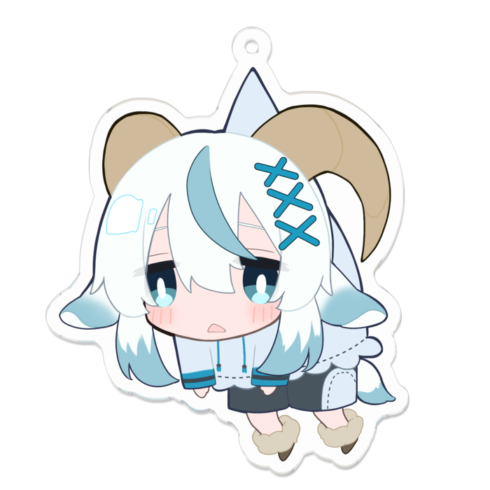 アクリルキーホルダー - 70 x 70 (mm)