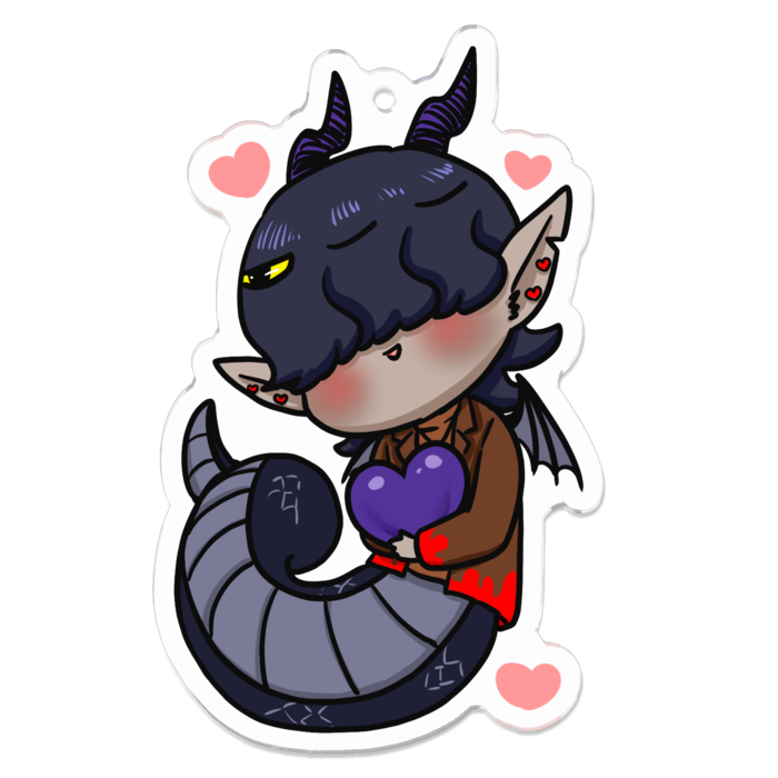 アクリルキーホルダー - 70 x 70 (mm)