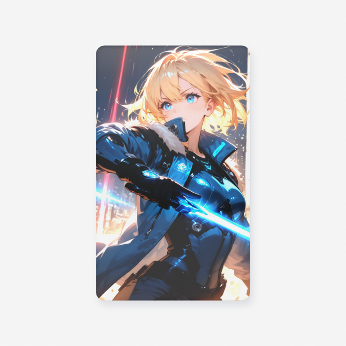 クリアカード - 名刺（55 × 91mm）