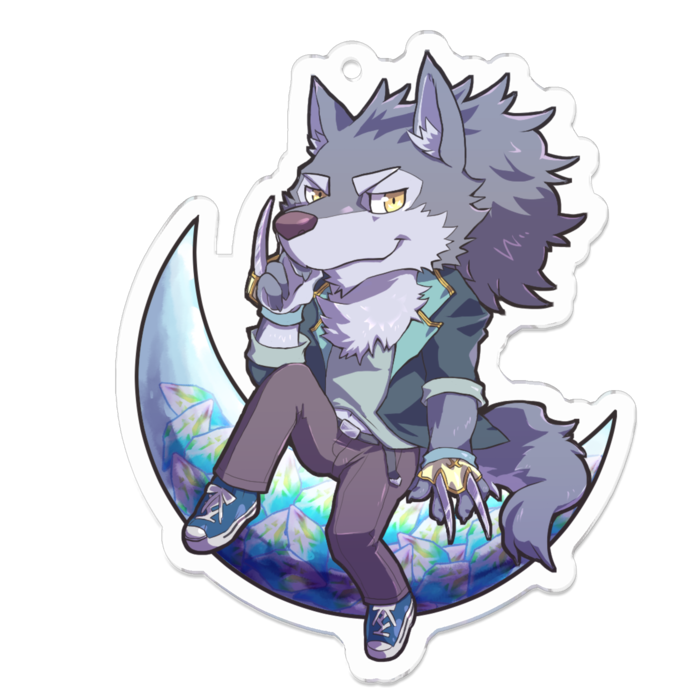 アクリルキーホルダー - 70 x 70 (mm)