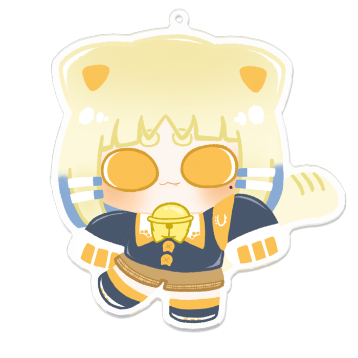 アクリルキーホルダー - 100 x 100 (mm)
