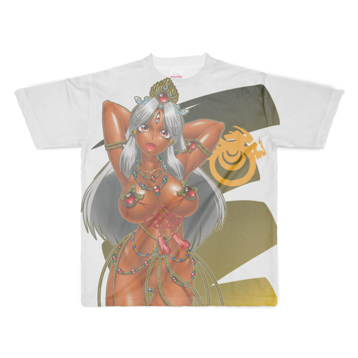 フルグラフィックTシャツ - XL - 正面印刷のみ