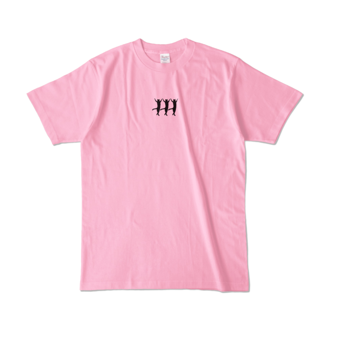 カラーTシャツ - L - ピーチ (淡色)(2)