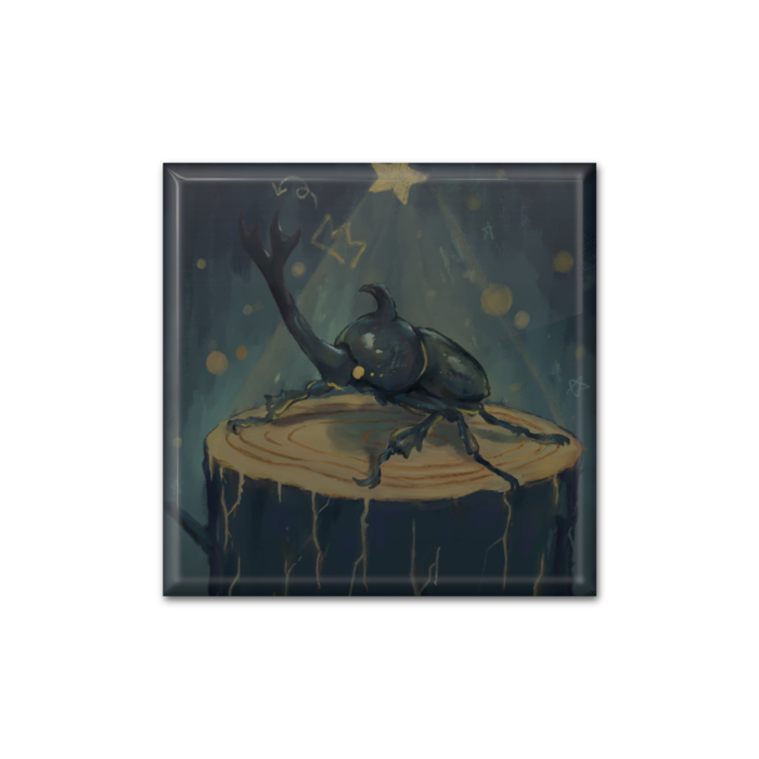 缶バッジ - 四角形40mm