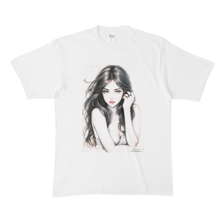 (両面プリント) Elegant Woman / Dream Woman Tシャツ - XL - 白