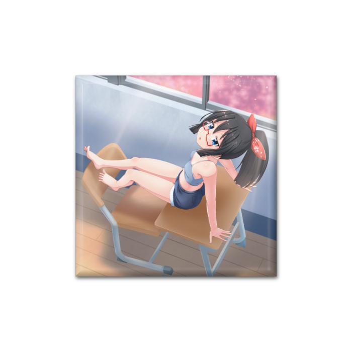 缶バッジ - 四角形40mm